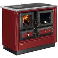JUSTUS Festbrennstoffherd »Rustico-90 2.0«, bordeauxrot, Emaille, 7 kW JUSTUS Festbrennstoffherd »Rustico-90 2.0«, bordeauxrot, Emaille, 7 kW von JUSTUS