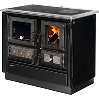 JUSTUS Festbrennstoffherd »Rustico-90 2.0«, schwarz, Emaille, 7 kW JUSTUS Festbrennstoffherd »Rustico-90 2.0«, schwarz, Emaille, 7 kW von JUSTUS