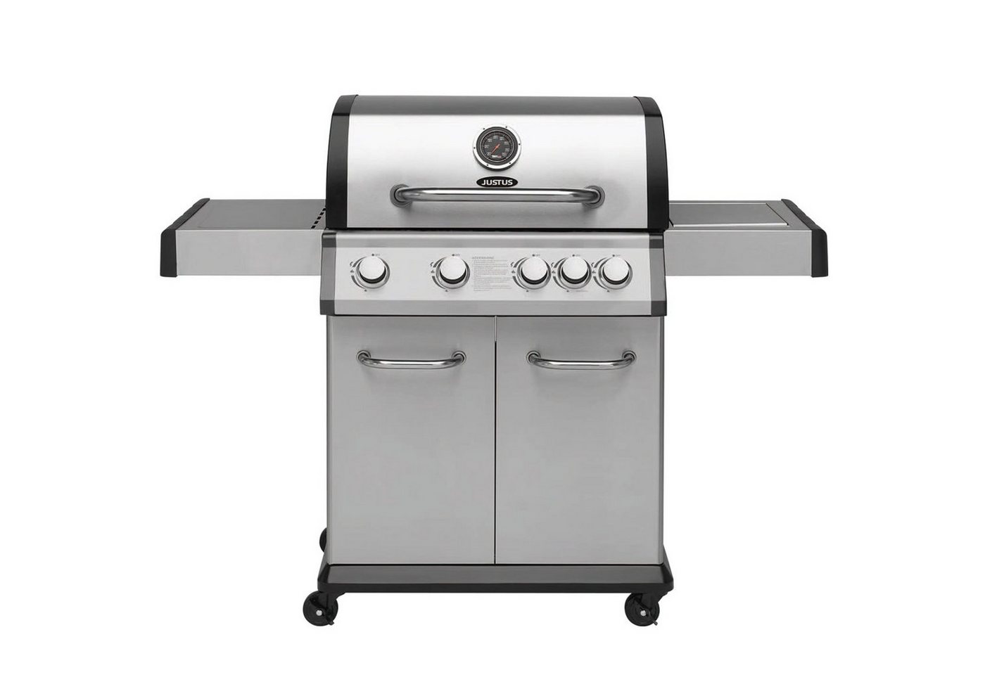 JUSTUS Gasgrill Geras" (silber, 4+1 Brenner)" von JUSTUS