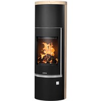 JUSTUS Kaminofen »Faro W+ 2.0«, sandstein, Sandstein, 7 kW - schwarz von JUSTUS