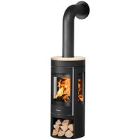 JUSTUS Kaminofen »Mino Trios 2.0«, sandstein, Keramik, 5,5 kW - schwarz von JUSTUS