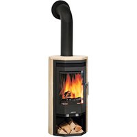 JUSTUS Kaminofen »Usedom 5«, sandstein, Sandstein, 5 kW - schwarz von JUSTUS