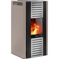 JUSTUS Pelletofen »Sirkos Aqua 2.0«, schwarz, Stahl, 9,4 kW, wasserführend von JUSTUS