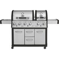 Gasgrill Mars Pro silber / schwarz 6+1 Brenner - Justus von JUSTUS