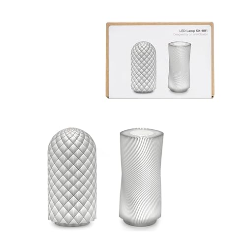 JUUPINE Multi-function LED Creative Lighting Kit for 3D Printer Bambu Lab LED Light Kit 001, Creative Gift LED Creative Lighting Kit, can be used to make night light models. von JUUPINE