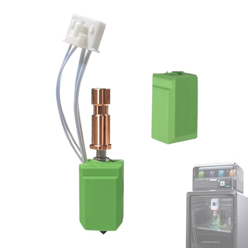 JUUPINE Upgraded Fast Heating Ceramic Extruder Hotend for Kobra S1 Kit (with 1 extra green silicone sock), 3D Printing Cobra S1 Combo Kit includes 1 upgraded hotend and 2 green silicone socks von JUUPINE