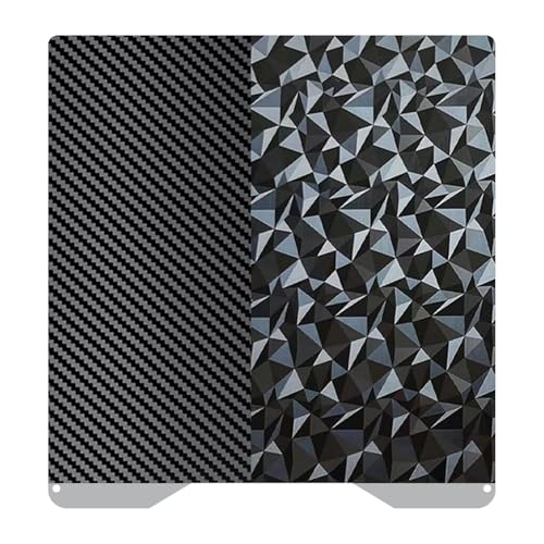 JUUPINE for Creality hi/Creality hi Combo print bed, 265 x 265 mm textured PEO-PET Pla plate, magnetic flexible detachable spring steel 3D printer hot bed platform von JUUPINE