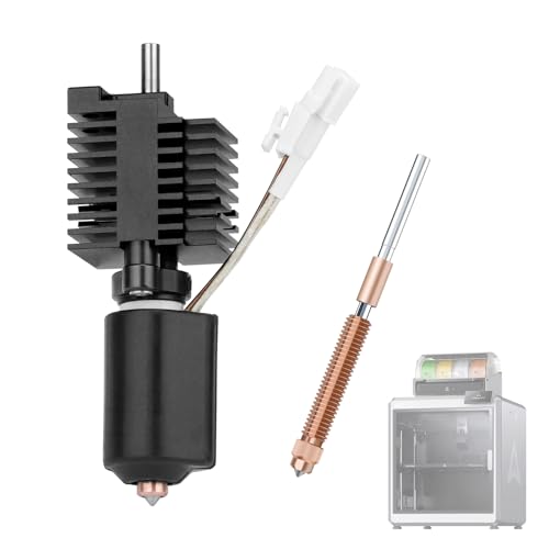 JUUPINE for Creality K2 Plus Ceramic Hot End Kit with Full Metal Hardened Steel, Quick Change Nozzle 0.4mm, for Creality K2 Plus 3D Printer Print Head Spare Parts, 350°C High Temperature Resistance JUUPINE for Creality K2 Plus Ceramic Hot End Kit with Full Metal Hardened Steel, Quick Change Nozzle 0.4mm, for Creality K2 Plus 3D Printer Print Head Spare Parts, 350°C High Temperature Resistance von JUUPINE