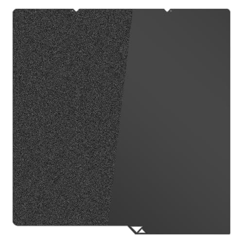 Suitable for Kobra S1 platform PEI printing bed, double-sided available smooth texture black PEI hot bed 264x276mm high temperature resistant high viscosity for Anycubic Printer Accessories von JUUPINE