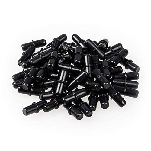 JUVA Tablarträger Fach-Bodenträger schwarz - Duplo GR10081 | Bohr-Ø 5 mm | Regalboden-Träger für Holzböden - Holztablare | Regalträger Stahl verzinkt | 20 Stück - Regal-Halterungen rund - Regalschiene JUVA Tablarträger Fach-Bodenträger schwarz - Duplo GR10081 | Bohr-Ø 5 mm | Regalboden-Träger für Holzböden - Holztablare | Regalträger Stahl verzinkt | 20 Stück - Regal-Halterungen rund - Regalschiene von JUVA