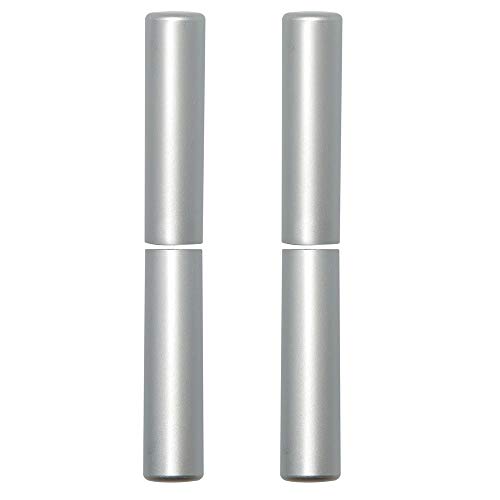 JUVA Anuba Zierhülsen rund Aufsteckhülsen für 3- DIM Türscharnier SFS Türband ø 15 mm | Aluminium Chrom matt | Scharnier-Hülsen für Bandhöhe 112 mm | 2 Paar - Abdeckkappen - Abdeckkappe Türscharnier JUVA Anuba Zierhülsen rund Aufsteckhülsen für 3- DIM Türscharnier SFS Türband ø 15 mm | Aluminium Chrom matt | Scharnier-Hülsen für Bandhöhe 112 mm | 2 Paar - Abdeckkappen - Abdeckkappe Türscharnier von JUVA