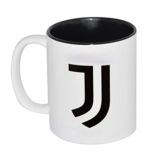 Juventus Turin Tasse, Becher Schwarz/Weiß von JUVENTUS