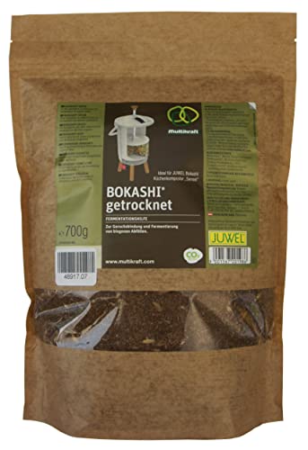 JUWEL Bokashi Fermentationshilfe für Komposter Bokashi Sensei (Inhalt ca. 700g, Geruchsbindung und Fermentierung von biogenen Abfälle, einfache Anwendung, Maße 9 x 22 x 30.5 cm) 20198 von JUWEL