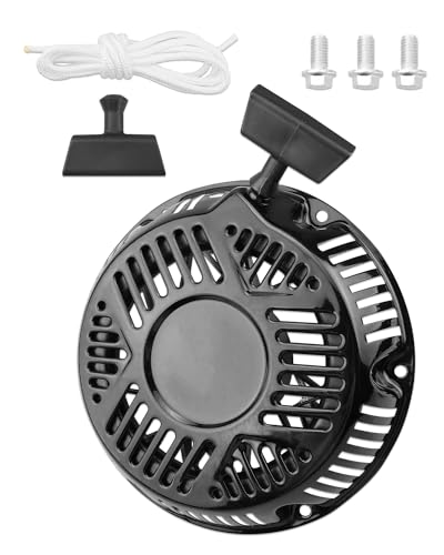 JUWEVAZU Seilzugstarter 797747 passend für Briggs & Stratton 13,5 PS 420 cc und Craftsman 420 cc Seilzugstarter Montage mit 6 Löchern, 160 cm Seilmotor und Elektrogeräten JUWEVAZU Seilzugstarter 797747 passend für Briggs & Stratton 13,5 PS 420 cc und Craftsman 420 cc Seilzugstarter Montage mit 6 Löchern, 160 cm Seilmotor und Elektrogeräten von JUWEVAZU