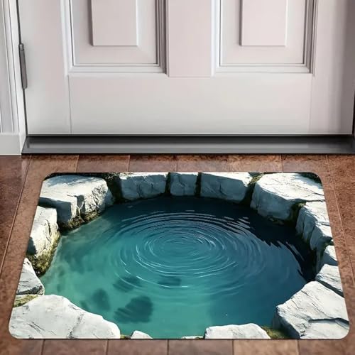 JUXDZISHW F,40 * 60,Fußmatte außen und innen, Sauberlaufmatte, rutschfest Schmutzfangmatte, Schmutzfangmatte Innen 60 x 90 cm, Waschbar Fussmatte, pflegeleicht robust Fußabtreter für Haustür, Eingang JUXDZISHW F,40 * 60,Fußmatte außen und innen, Sauberlaufmatte, rutschfest Schmutzfangmatte, Schmutzfangmatte Innen 60 x 90 cm, Waschbar Fussmatte, pflegeleicht robust Fußabtreter für Haustür, Eingang von JUXDZISHW