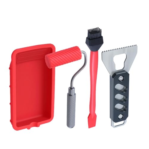 Aluminiumgriff Leimspreizer Massivholz Reparatur und Klebstoff unterstützter Werkzeugapplikator Holzbearbeitung Schaufel Leim Spreader von JUYAXIN