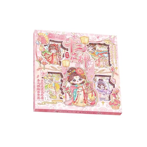Cartoon PET Aufkleber Tier Belohnung für Kinder Lehrer Scrapbooking für Kunst Handwerk Wasserflasche Journal Wrapping Aufkleber von JUYAXIN