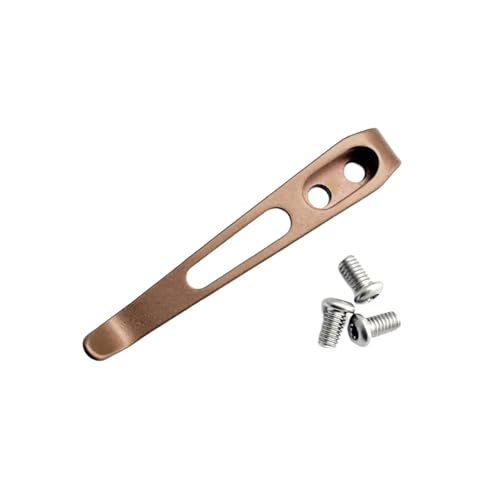 Durability Cutter Pocket Clip Replacement Hardware Back Clamp for Tool Restoration and Modifications Stainless Steel Folding Clip Durability Cutter Pocket Clip Replacement Hardware Back Clamp for Tool Restoration and Modifications Stainless Steel Folding Clip von JUYAXIN