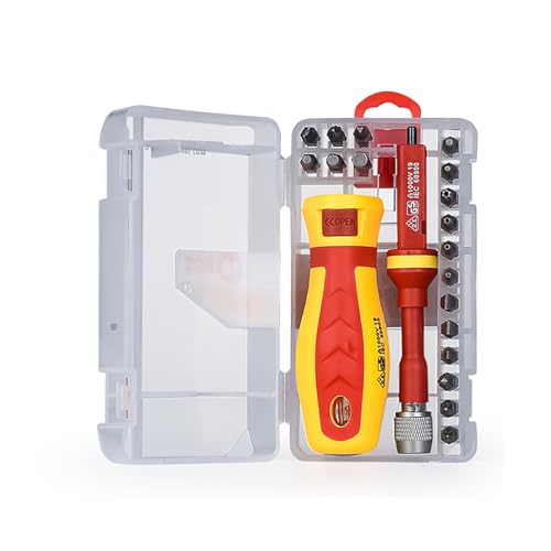 Isolierter Elektriker-Schraubendreher, hohe Härte, Haushaltskreuze, Wortförmige Pflaumen, sechseckig, isoliertes Set Isolierter Elektriker-Schraubendreher, hohe Härte, Haushaltskreuze, Wortförmige Pflaumen, sechseckig, isoliertes Set von JUYAXIN