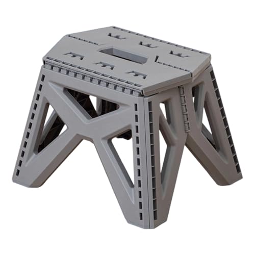 JUYAXIN Faltbarer Hocker mit rutschfester Unterseite, Klappstuhl Mazza für Zuhause, Küche, Camping, Outdoor, Klapphocker für Erwachsene, tragbar von JUYAXIN