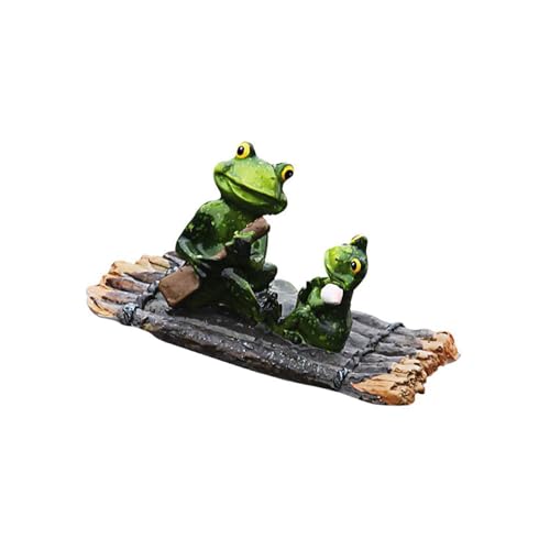 JUYAXIN Schwimmende Frösche aus Kunstharz, Miniatur-Skulptur für den Außenbereich, Teich, Terrasse oder Schreibtisch, dekorative Kunst, schwimmende Frösche, Teich-Dekorationen JUYAXIN Schwimmende Frösche aus Kunstharz, Miniatur-Skulptur für den Außenbereich, Teich, Terrasse oder Schreibtisch, dekorative Kunst, schwimmende Frösche, Teich-Dekorationen von JUYAXIN