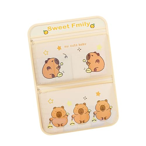 JUYAXIN Vertikale Tür-Hänge-Aufbewahrungssysteme, mehrere Fächer, wasserdicht, Cartoon-Tasche, tragbar, faltbar, Schrank-Organizer, Schlafsaal, platzsparende Aufbewahrung von JUYAXIN