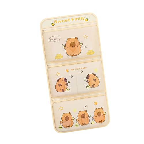 JUYAXIN Vertikale Tür-Hänge-Aufbewahrungssysteme, mehrere Fächer, wasserdicht, Cartoon-Tasche, tragbar, faltbar, Schrank-Organizer, Schlafsaal, platzsparende Aufbewahrung von JUYAXIN