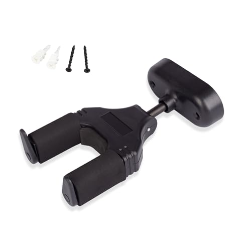 JUYAXIN Wandhaken für Musikinstrumente, einfache Befestigungssysteme, Metallstruktur, geeignet für Gitarren, Ukulelen, Violinen, Akustikgitarre, Halterung von JUYAXIN