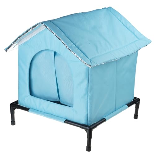 Katzennest streunende Katzen Unterschlupf mit isolierendem Futter und wasserabweisend für den Außenbereich, bequem und warm, Tierheim Katzennest streunende Katzen Unterschlupf mit isolierendem Futter und wasserabweisend für den Außenbereich, bequem und warm, Tierheim von JUYAXIN