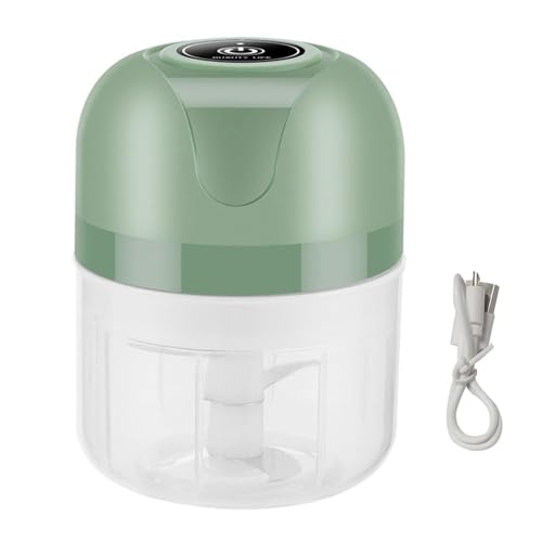 Knoblauchzerkleinerer 250 ml Elektrischer Zerkleinerer Gemüseschneider Stampfer Maschine verdichtet Lebensmittel Zerkleinerungswerkzeug Enduring Crusher Gemüseschneider Stampfer Maschine von JUYAXIN
