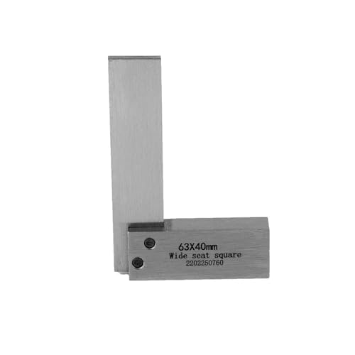 Mechanisches Stahlwinkel-Lineal, rechter Winkel, breite Sitze, quadratische Präzision, breites Basiswerkzeug von JUYAXIN