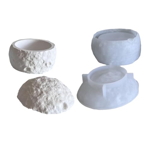 Mehrzweck-Mondhalter-Set, stabil, aus Silikon, tragbar, für Harz, Gips, Bastelbedarf, verschiedene Größen Mehrzweck-Mondhalter-Set, stabil, aus Silikon, tragbar, für Harz, Gips, Bastelbedarf, verschiedene Größen von JUYAXIN