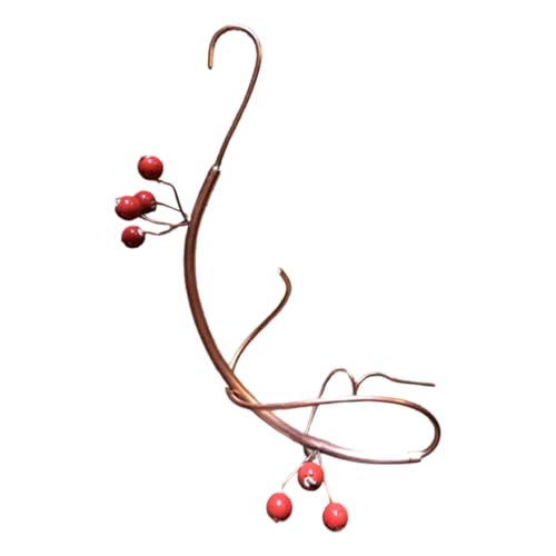 Metall Elegante Schmetterling Futterstation mit Hängematten-Design hält Obst zum Einladen Schmetterlinge Outdoor Garten Deko Deko Schmetterling Hängematte von JUYAXIN