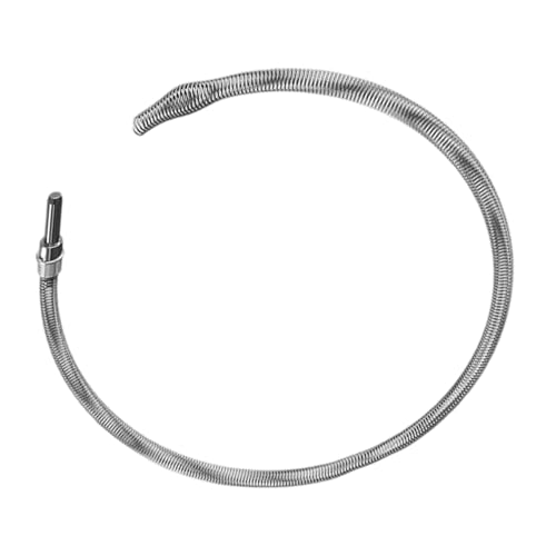 Professionelle 10 mm dicke Stahlspule Ablaufbohrer für Küchenspüle, Bodenrohr, Entfernung von Verstopfungen, funktioniert mit Bohrmaschinen, elektrischen Bohrmaschinen, Schlangenschnecke von JUYAXIN