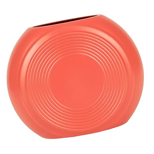 Unzerbrechliche Blumenvasen mit Keramik-Optik, modernes Design für kleine Blumensträuße, Tischdekoration, moderne Blumenvasen für den Innenbereich von JUYAXIN