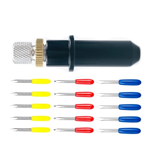 Vinyls Cutter Slices 30/45/60 Grad Schneiden Stahl Plotterscheiben für die meisten mit Halter Basis zum Schneiden Vinyls Cutter Slices 30/45/60 Grad Schneiden Stahl Plotterscheiben für die meisten mit Halter Basis zum Schneiden von JUYAXIN