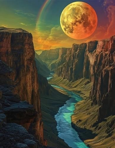 JUYIYUANFUZH Stickset Erwachsene Kreuzstich Stickpackungen Bilder 11CT Aurora KüSst Den Grand Canyon 2 Kreuzstich Set FüR AnfäNger Basteln Erwachsene40×50Cm JUYIYUANFUZH Stickset Erwachsene Kreuzstich Stickpackungen Bilder 11CT Aurora KüSst Den Grand Canyon 2 Kreuzstich Set FüR AnfäNger Basteln Erwachsene40×50Cm von JUYIYUANFUZH