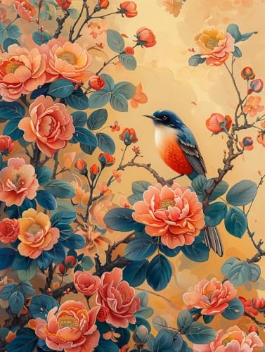 JUYIYUANFUZH Stickset Erwachsene Kreuzstich Stickpackungen Bilder 11CT Blumen- Und Vogelmalerei Im Antiken Stil 14 Kreuzstich Set FüR AnfäNger Basteln Erwachsene40×50Cm JUYIYUANFUZH Stickset Erwachsene Kreuzstich Stickpackungen Bilder 11CT Blumen- Und Vogelmalerei Im Antiken Stil 14 Kreuzstich Set FüR AnfäNger Basteln Erwachsene40×50Cm von JUYIYUANFUZH