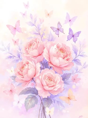 JUYIYUANFUZH Stickset Erwachsene Kreuzstich Stickpackungen Bilder 11CT Romantische Blumen 16 Kreuzstich Set FüR AnfäNger Basteln Erwachsene40×50Cm JUYIYUANFUZH Stickset Erwachsene Kreuzstich Stickpackungen Bilder 11CT Romantische Blumen 16 Kreuzstich Set FüR AnfäNger Basteln Erwachsene40×50Cm von JUYIYUANFUZH