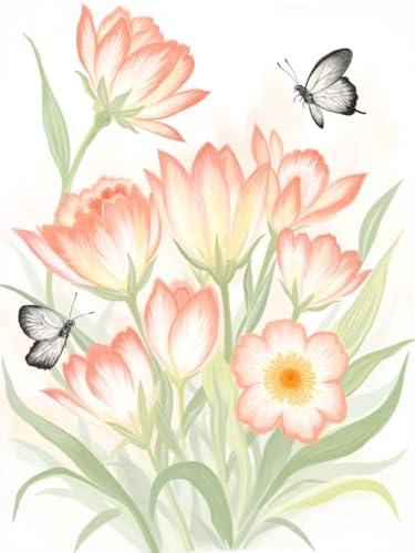 JUYIYUANFUZH Stickset Erwachsene Kreuzstich Stickpackungen Bilder 11CT Romantische Blumen 39 Kreuzstich Set FüR AnfäNger Basteln Erwachsene40×50Cm JUYIYUANFUZH Stickset Erwachsene Kreuzstich Stickpackungen Bilder 11CT Romantische Blumen 39 Kreuzstich Set FüR AnfäNger Basteln Erwachsene40×50Cm von JUYIYUANFUZH