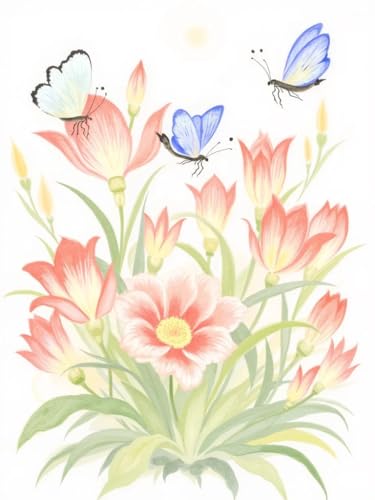 JUYIYUANFUZH Stickset Erwachsene Kreuzstich Stickpackungen Bilder 11CT Romantische Blumen 40 Kreuzstich Set FüR AnfäNger Basteln Erwachsene40×50Cm JUYIYUANFUZH Stickset Erwachsene Kreuzstich Stickpackungen Bilder 11CT Romantische Blumen 40 Kreuzstich Set FüR AnfäNger Basteln Erwachsene40×50Cm von JUYIYUANFUZH