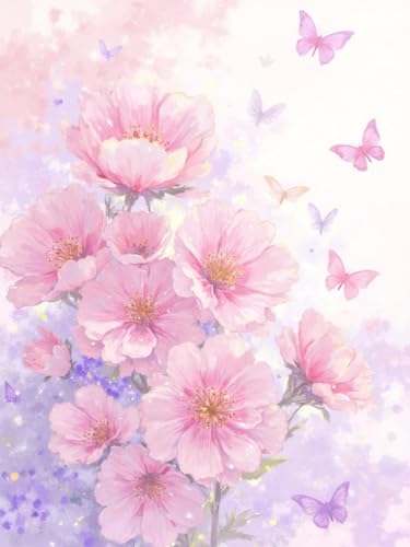 JUYIYUANFUZH Stickset Erwachsene Kreuzstich Stickpackungen Bilder 11CT Romantische Blumen 9 Kreuzstich Set FüR AnfäNger Basteln Erwachsene40×50Cm JUYIYUANFUZH Stickset Erwachsene Kreuzstich Stickpackungen Bilder 11CT Romantische Blumen 9 Kreuzstich Set FüR AnfäNger Basteln Erwachsene40×50Cm von JUYIYUANFUZH
