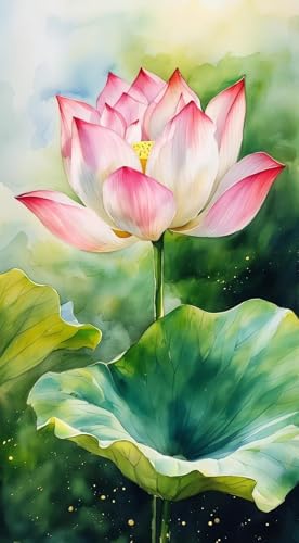 JUYIYUANFUZH Stickset Erwachsene Kreuzstich Stickpackungen Bilder 11CT Rosa Lotus 3 Kreuzstich Set FüR AnfäNger Basteln Erwachsene40×50Cm JUYIYUANFUZH Stickset Erwachsene Kreuzstich Stickpackungen Bilder 11CT Rosa Lotus 3 Kreuzstich Set FüR AnfäNger Basteln Erwachsene40×50Cm von JUYIYUANFUZH