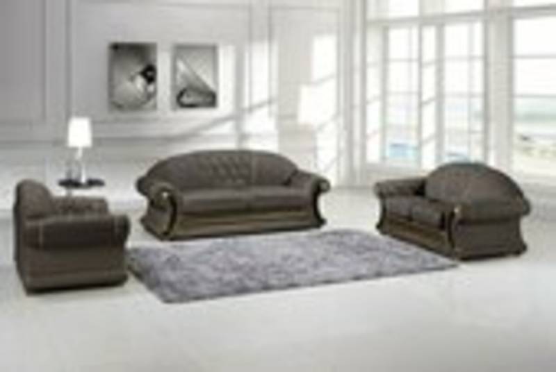 Klassische Designer 3 Sitzer Chesterfield Leder Couch Polster Sitz ohne 2+1 Neu von JV Mobel