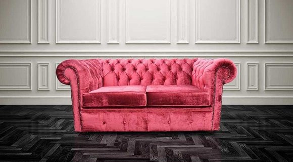 Chesterfield Design Luxus Polster Sofa Couch Sitz Garnitur Leder Textil Chesterfield Design Luxus Polster Sofa Couch Sitz Garnitur Leder Textil von JV Model