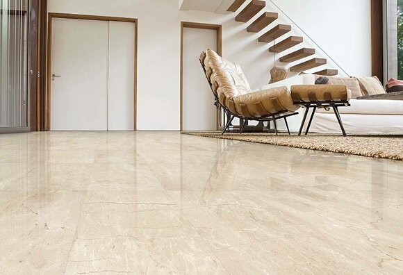 30x60 5m² Marmor Boden Naturstein Boden Belag Fliesen Crema Marfil Fliese Neu von JV Möbel
