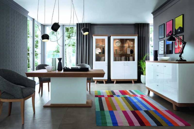 4 Teiliges Set 1x Vitrine 2x Kommode 1x Esstisch Design Wohnzimmer Esszimmer Neu 4 Teiliges Set 1x Vitrine 2x Kommode 1x Esstisch Design Wohnzimmer Esszimmer Neu von JV Möbel