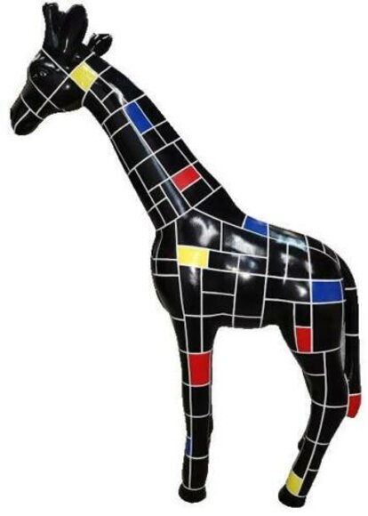Abstrakte Figur Statue Figuren Dekoration Giraffe Garten Skulptur Skulpturen von JV Möbel