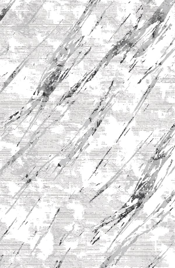 Abstrakter Teppiche Teppich Kurz Flor Kunstfaserteppich Design Grau Beige von JV Möbel