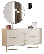 Ankleidekommode Kommode Beauty Frisiertisch Sideboard Highboard Kommoden von JV Möbel